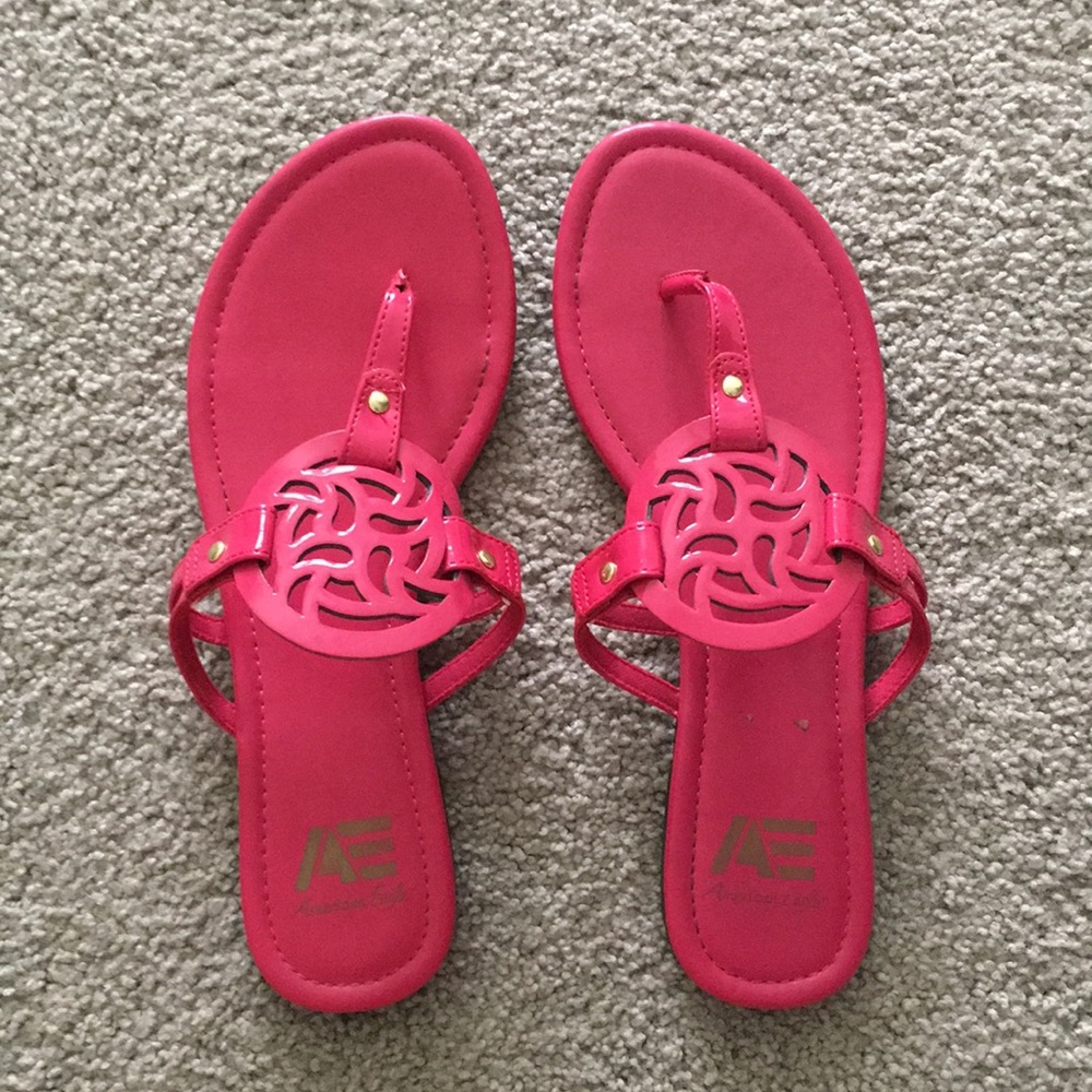 Pink American Eagle Sandals